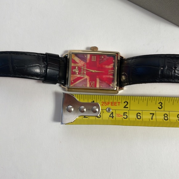 SOLD - Vivienne Westwood iconic UNION JACK IMPERIALIST WATCH NWT - Picture 9 of 10